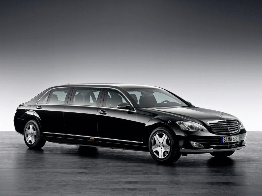  Mercedes-Benz S600 Guard Pullman Limousine 2007 года  (фото 9 из 22)